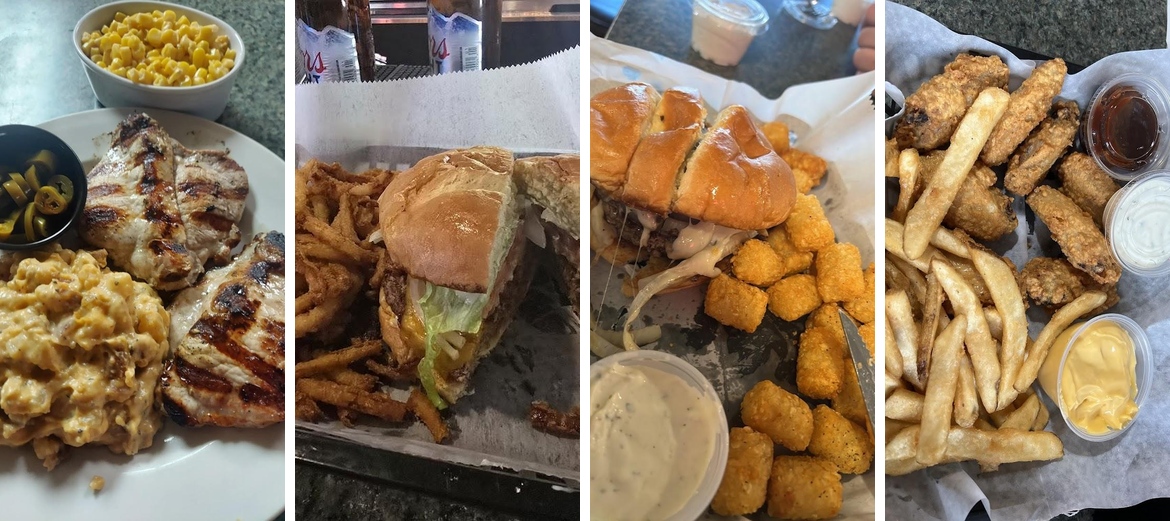Alona’s Alibi Bar & Grill Menu